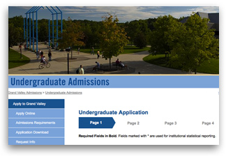 Featured Project: Admissions